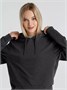 Толстовка с капюшоном унисекс Hoodie, серый меланж (антрацит) 1667047584