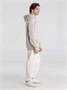 Толстовка с капюшоном унисекс Hoodie, дымчато-серая 1896348524