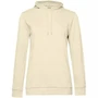 Толстовка с капюшоном женская Hoodie, светло-желтая 1528425309