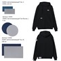 Толстовка с капюшоном женская Hoodie, сиреневая 1019310033