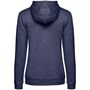 Толстовка с капюшоном женская Hoodie, синий меланж 157924251