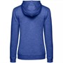 Толстовка с капюшоном женская Hoodie, ярко-синий меланж 1606625077