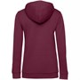 Толстовка с капюшоном женская Hoodie, бордовая 472680291