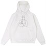 Толстовка Hooded, серый меланж 259680098