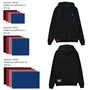 Толстовка Hooded, серый меланж 259680098