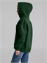 Худи Kulonga Oversize, темно-зеленое 144759742