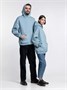 Худи Kulonga Oversize, серо-голубое 702641857