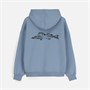 Худи Kulonga Oversize, серо-голубое 702641857