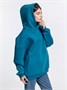 Худи Kulonga Oversize, бирюзовое 685611326