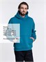 Худи Kulonga Oversize, бирюзовое 685611326