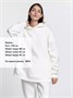 Худи Kulonga Oversize, молочно-белое 927505094