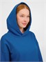 Худи оверсайз унисекс Tolla, синее (джинс) 853385485
