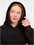 Худи унисекс оверсайз Easy Street, черное 785613153