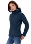 Куртка женская Hooded Softshell черная 674832701