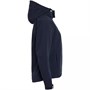 Куртка женская Hooded Softshell темно-синяя 371029828