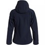 Куртка женская Hooded Softshell темно-синяя 371029828