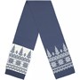 Шарф Elnik, серый с молочно-белым 1559268577