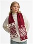 Шарф Wintertude M, красный с белым 479361353