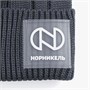 Шапка Knit Beat, серая (графит) 1725017124