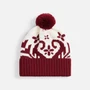 Шапка Wintertude, красная с белым 1462734468