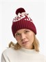 Шапка Wintertude, красная с белым 1462734468