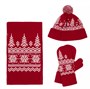Варежки Elnik, красные с молочно-белым 1022561109