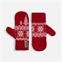 Варежки Elnik, красные с молочно-белым 1022561109