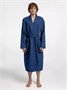 Халат вафельный Kimono, темно-синий 532377127