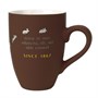 Кружка Good Morning с покрытием софт-тач, коричневая 2076394403