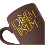 Кружка Good Morning с покрытием софт-тач, коричневая 2076394403