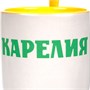 Кружка-хамелеон Melty с ложкой, черная с желтым 169682454