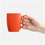 Кружка Good Morning с покрытием софт-тач, ver.2, оранжевая 827786739