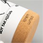 Кружка с пробковой подставкой Corky для сублимационной печати, матовая, белая 627138716