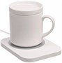 Кружка с подогревом и беспроводной зарядкой dualBase plus, белая 1260896374
