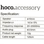 Наушники с микрофоном HOCO M78 El placer White 1195559663