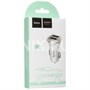 Зарядка USB-устройств от "прикуривателя" автомобиля HOCO Z1 white 889826656