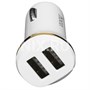 Зарядка USB-устройств от "прикуривателя" автомобиля HOCO Z1 white 889826656