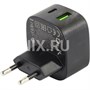 Зарядка USB-устройств от 220В HOCO CS32A Rise USB Type A "мама", USB Type C "мама" (20 Вт) 1026399408
