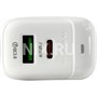 Зарядка USB-устройств от 220В BOROFONE BAS44A White USB Type A "мама", USB Type C "мама" (20 Вт) 1952778983