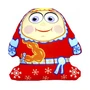 Игрушка Снеговик Аленка красная 60684490