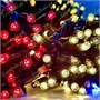 Комплект освещения на Елку 3 м. Премиум Красный/Теплый 600 led ЕлкаСайт 319473950