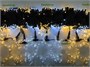 Комплект освещения на Елку 4 м. Кристалл 500 led, 8 Снежинок 40 см. ЕлкаСайт 763911625