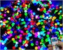 Комплект освещения на Елку 5 м. Фиеста SMART RGB, 640 led шар 2,3 см. ЕлкаСайт 1497159194