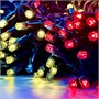 Комплект освещения на Елку 7 м. Классик Красный/Теплый 1700 led ЕлкаСайт 310591378