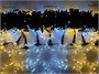 Комплект освещения на Елку 10 м. Кристалл 3400 led, 27 Снежинок 40 см. ЕлкаСайт 1062404351