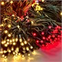 Комплект освещения на Елку 10 м. Классик Красный/Теплый 3400 led ЕлкаСайт 1609876252
