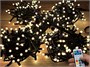 Комплект освещения на Елку 4 м. Хамелеон SMART RGB, 500 led, пульт, черный каучук, 24V ЕлкаСайт 1612836644