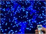 Комплект освещения на Елку 5 м. Хамелеон SMART RGB, 800 led, пульт, черный каучук, 24V ЕлкаСайт 828154203