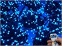 Комплект освещения на Елку 5 м. Хамелеон SMART RGB, 800 led, пульт, черный каучук, 24V ЕлкаСайт 828154203