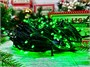 Гирлянда Нить Клип Лайт 20м. 200 зеленых диодов, с мерцанием, черный каучук, IP45 - 5225Hg LEON LED (LIGHT) 608941015